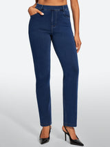 IUGA FlexDenim® High Waisted  Bootcut  Straight Leg Jeans | Affordable Yoga Leggings & Activewear by IUGA