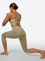 IUGA FlexTight Capris With Pockets Squat Proof - IUGA