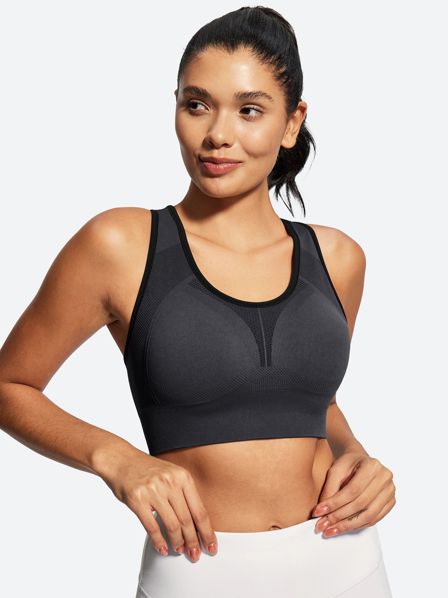 IUGA 2/3 Packs High Impact Racerback Sports Bra - IUGA