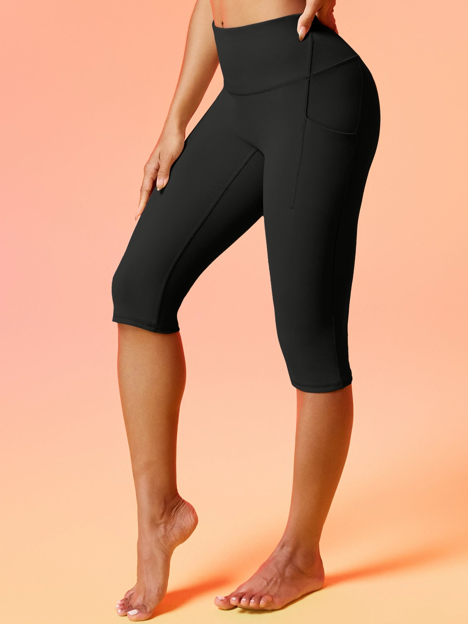 IUGA  FlexTight  No Front Seam Capris - IUGA