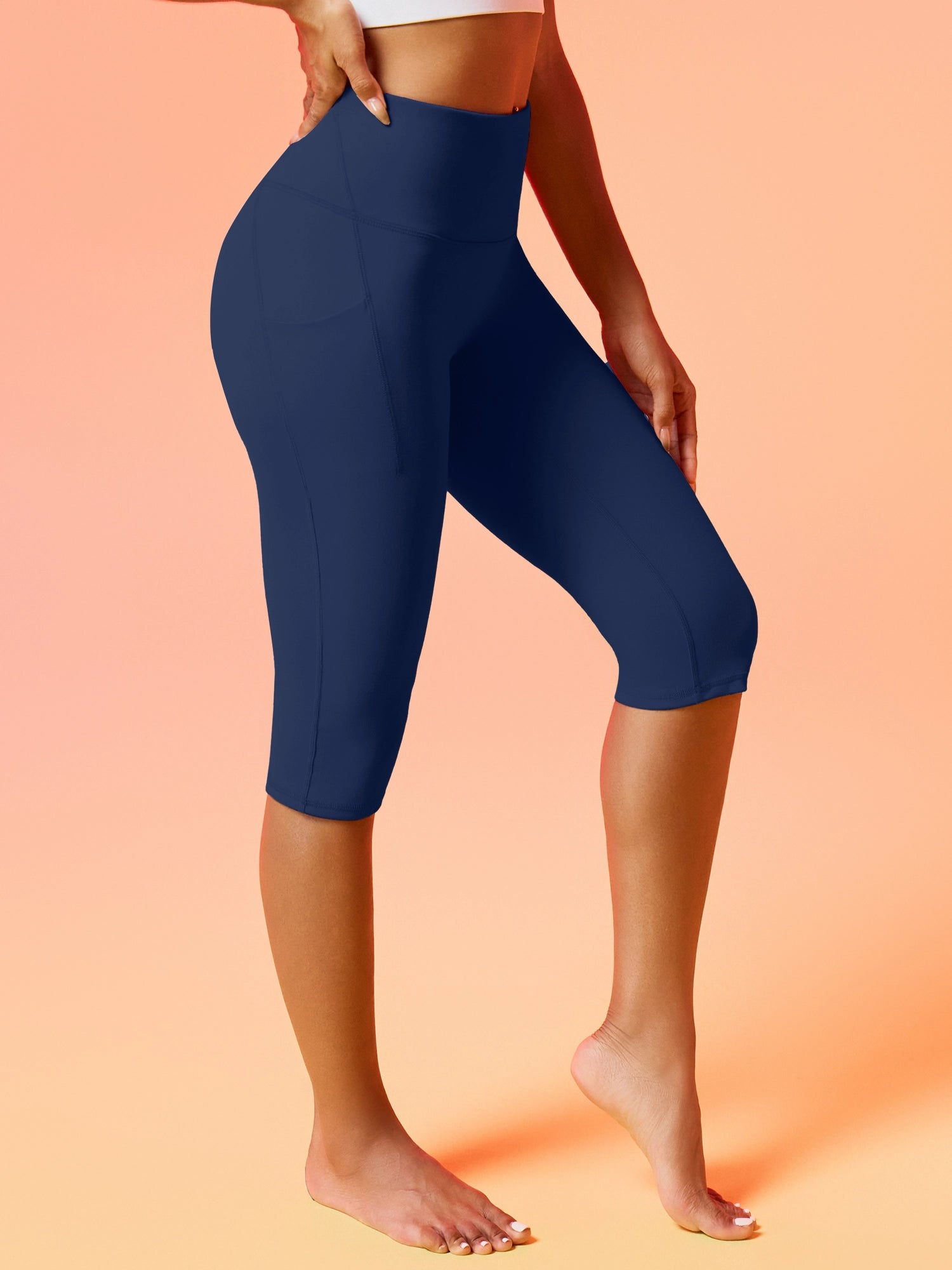 IUGA  FlexTight  No Front Seam Capris - IUGA
