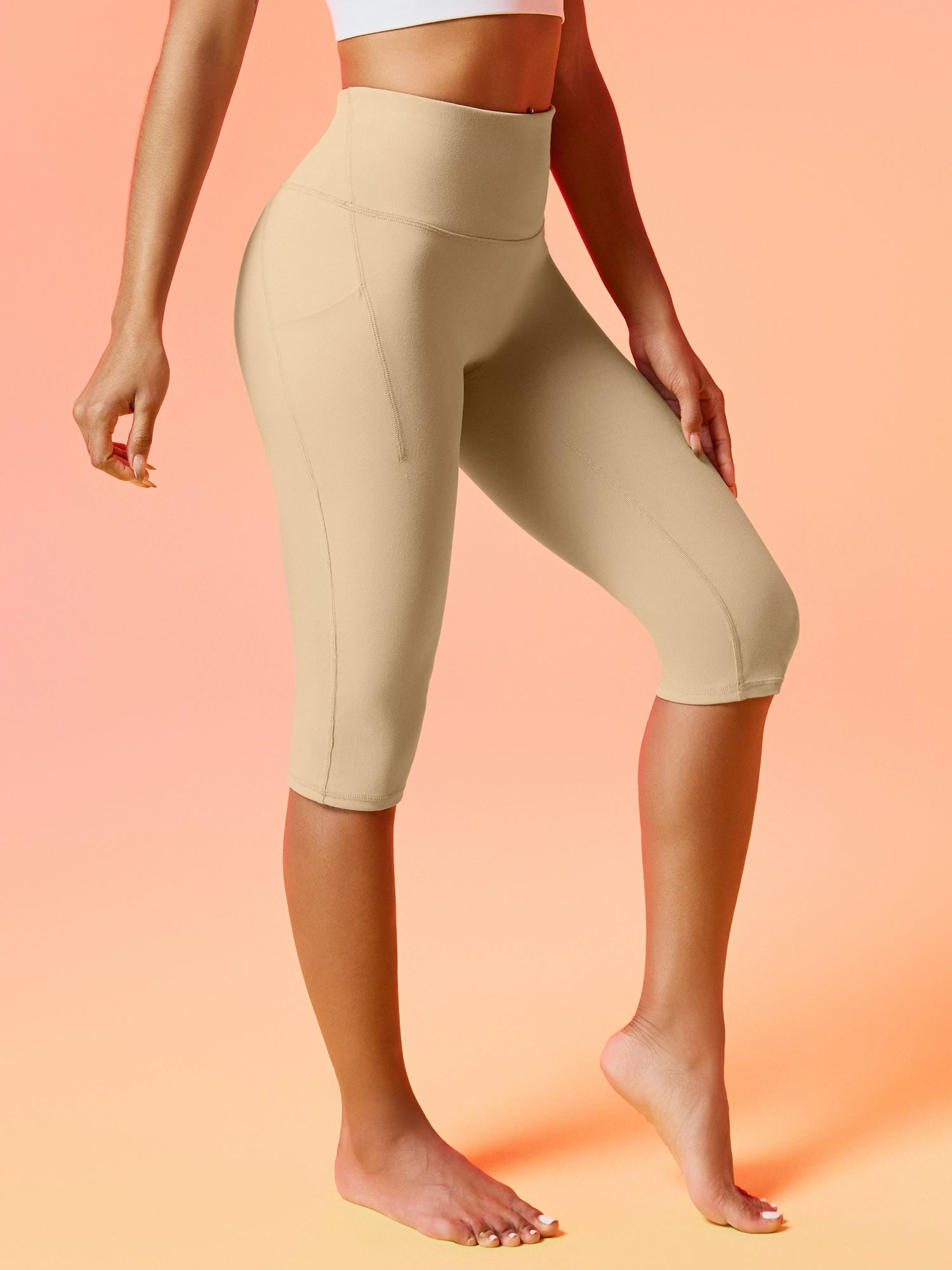 IUGA  FlexTight  No Front Seam Capris - IUGA