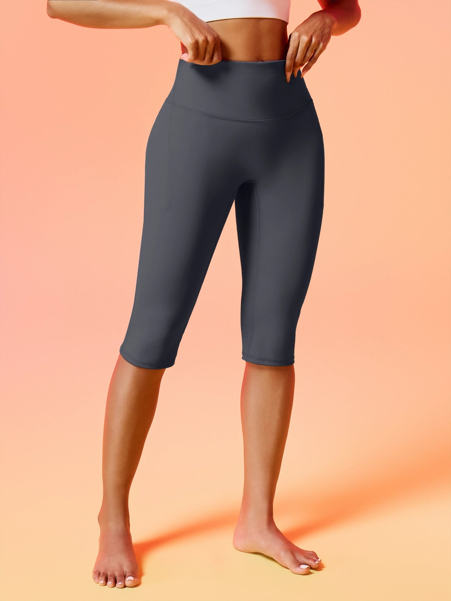 IUGA  FlexTight  No Front Seam Capris - IUGA