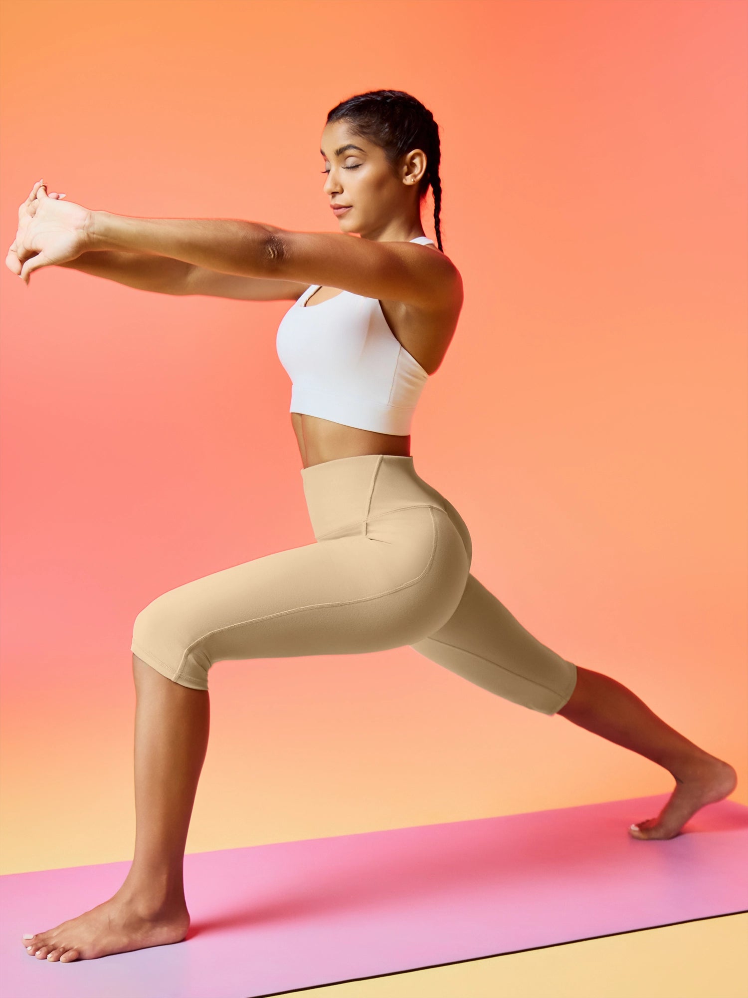 IUGA  FlexTight  No Front Seam Capris - IUGA