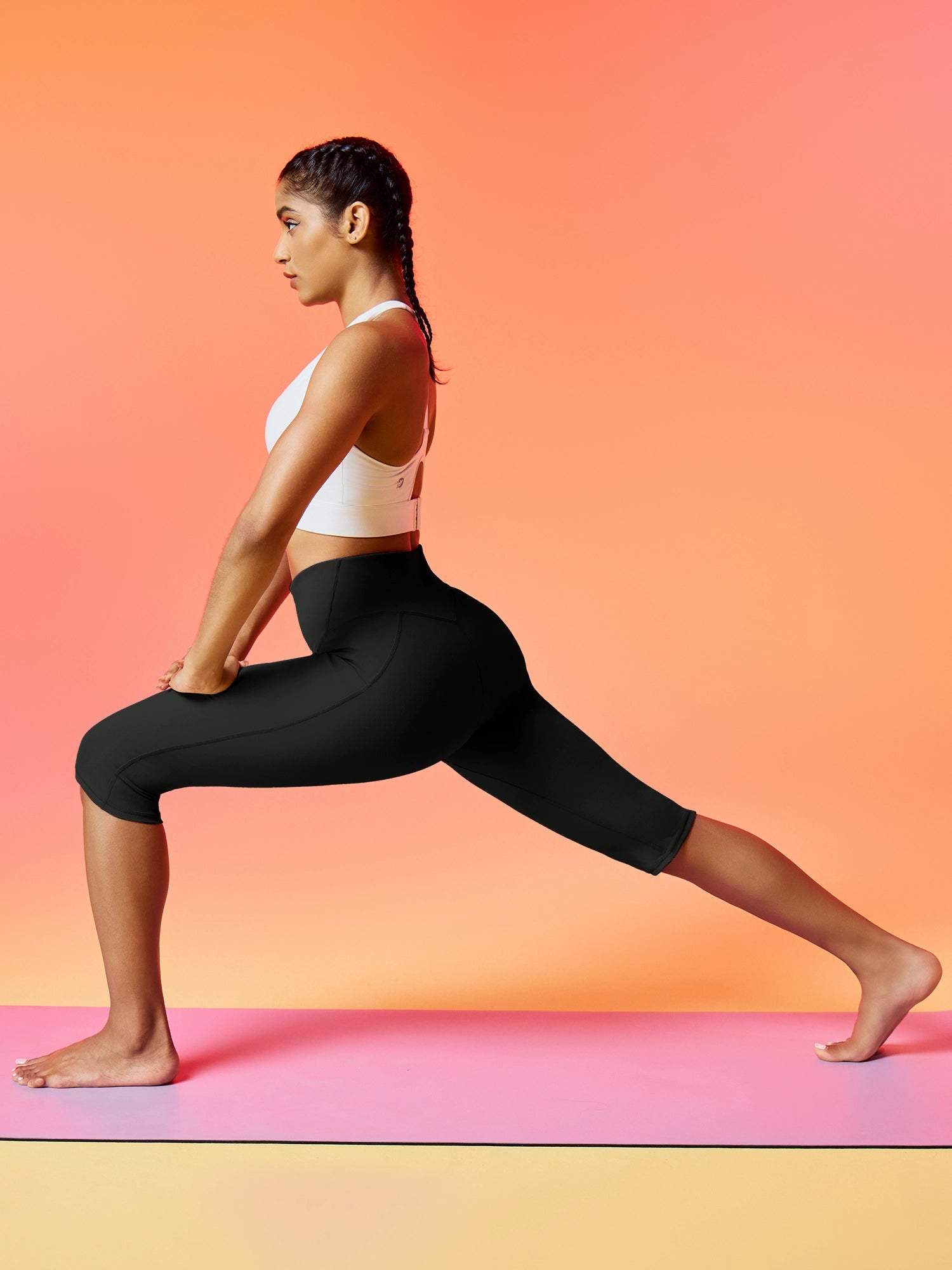 IUGA  FlexTight  No Front Seam Capris - IUGA