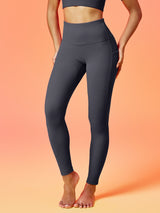IUGA Flextight No Front Seam Scrunch Leggings With Pockets - IUGA