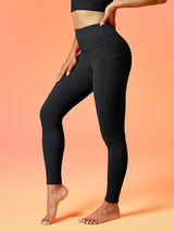 IUGA Flextight No Front Seam Scrunch Leggings With Pockets - IUGA