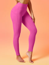 IUGA Flextight No Front Seam Scrunch Leggings With Pockets - IUGA