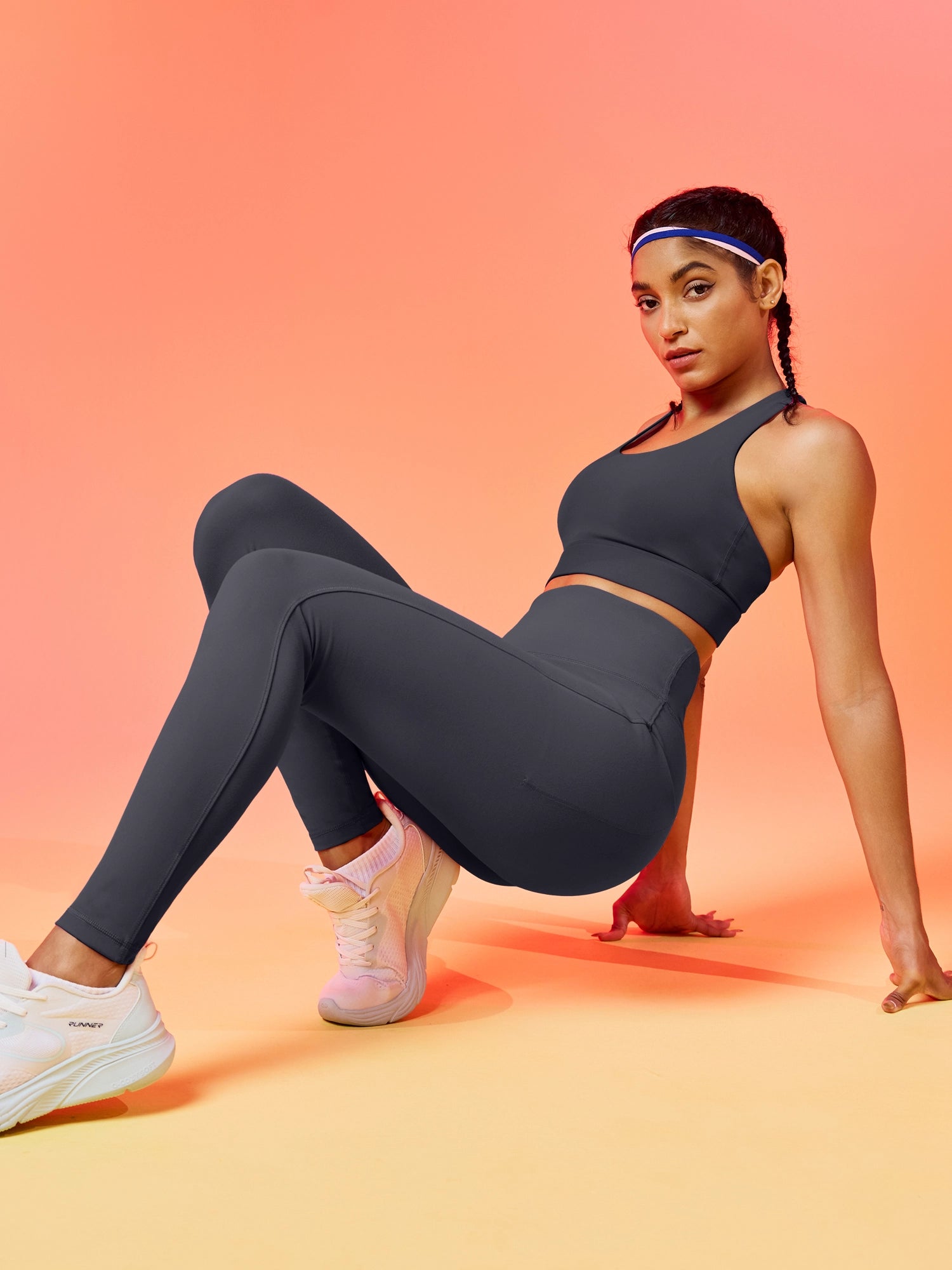 IUGA Flextight No Front Seam Scrunch Leggings With Pockets - IUGA