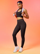 IUGA Flextight No Front Seam Scrunch Leggings With Pockets - IUGA