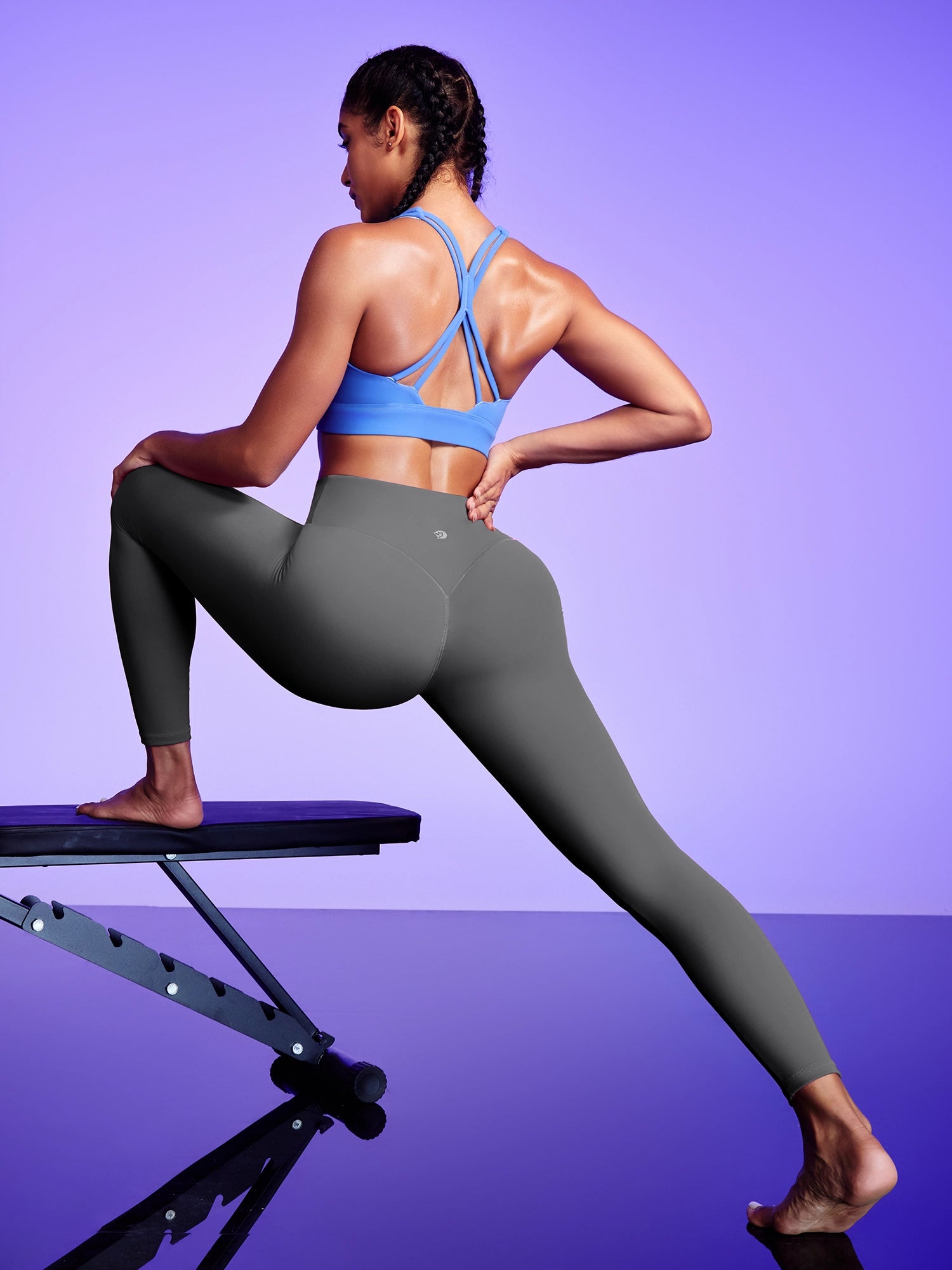IUGA PowerTight Sculpt-Lift No Front Seam Leggings - IUGA