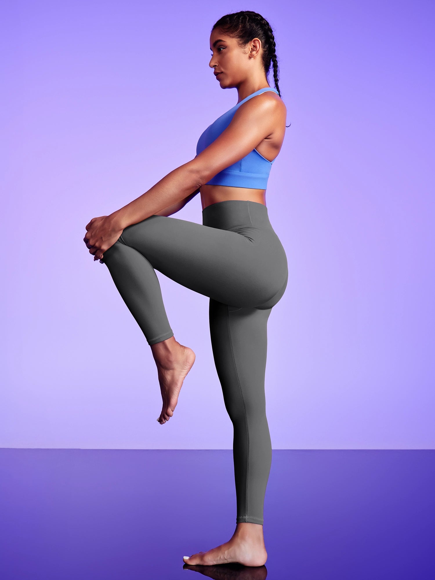 IUGA PowerTight Sculpt-Lift No Front Seam Leggings - IUGA