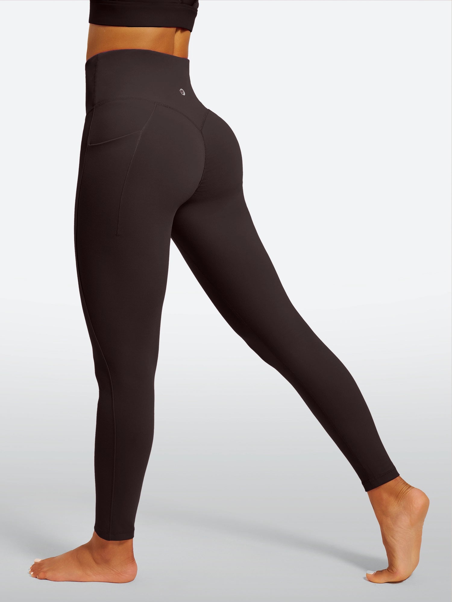 IUGA Flextight No Front Seam Scrunch Leggings With Pockets - IUGA