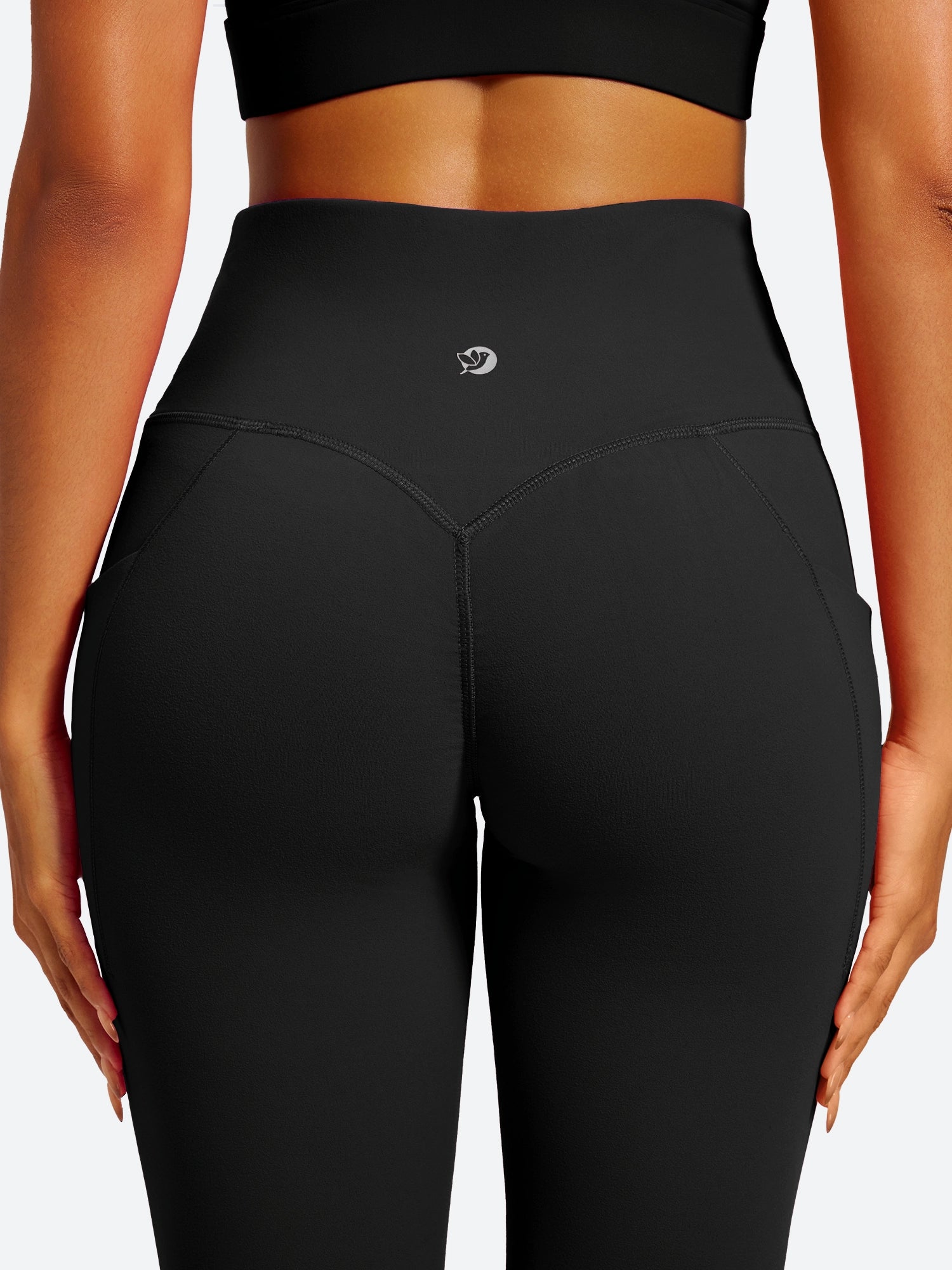 IUGA Flextight No Front Seam Scrunch Leggings With Pockets - IUGA