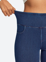 IUGA FlexDenim® High Waisted Stretchy Butt Lifting Jeggings With Pockets | Affordable Yoga Leggings & Activewear by IUGA