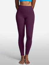 IUGA Butterlab® No Front Seam High Waisted Buttery Soft With Pockets - IUGA