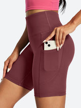 IUGA FlexTight Tummy Control Shorts With Pockets 6''