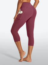 IUGA FlexTight Capris With Pockets Squat Proof