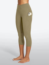 IUGA FlexTight Capris With Pockets Squat Proof