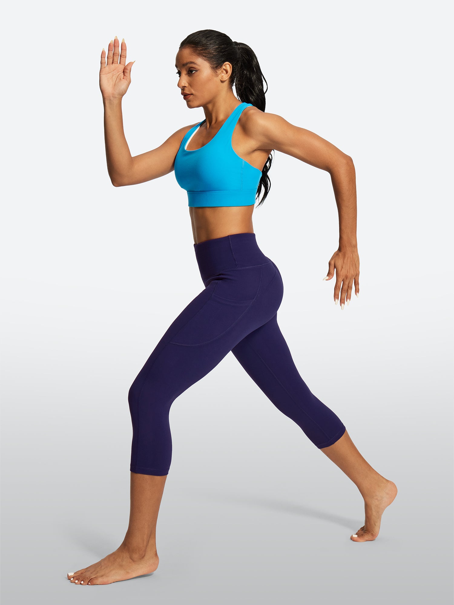 IUGA FlexTight Capris With Pockets Squat Proof