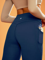 IUGA Heatlab® Sandwich Waistband Fleece Lined No Front Seam Leggings | Affordable Yoga Leggings & Activewear by IUGA