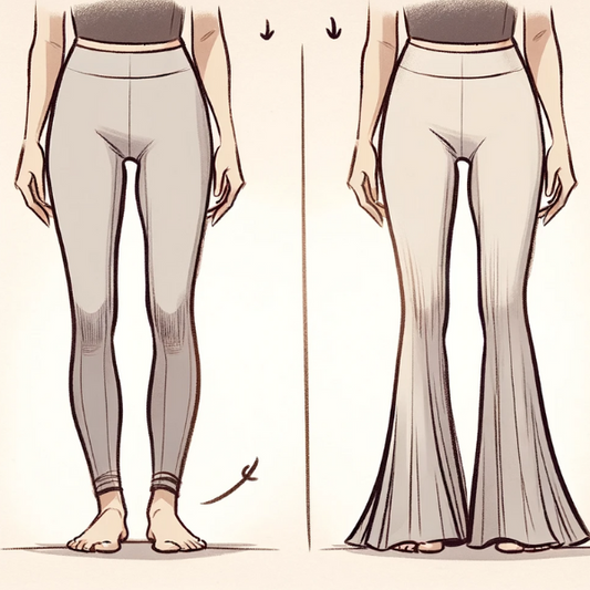 Yoga Pants vs. Flared Leggings