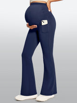 IUGA Maternity Leggings With Pockets Over The Belly