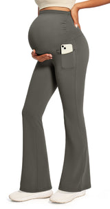 IUGA Maternity Leggings With Pockets Over The Belly - IUGA