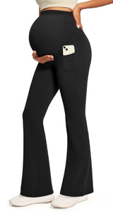 IUGA Maternity Leggings With Pockets Over The Belly - IUGA
