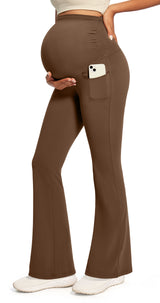 IUGA Maternity Leggings With Pockets Over The Belly - IUGA