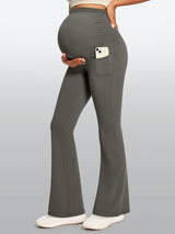 IUGA Maternity Leggings With Pockets Over The Belly