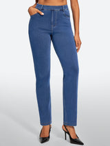 IUGA FlexDenim® High Waisted  Bootcut  Straight Leg Jeans