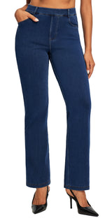 IUGA FlexDenim® High Waisted  Bootcut  Straight Leg Jeans