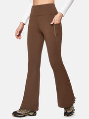 IUGA HEATLAB™ Water Resistant Fleece Lined Flare Pants With Pockets