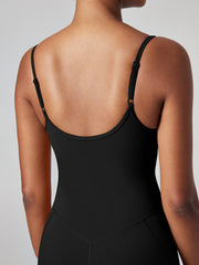 IUGA Flare Jumpsuits for Women with Built-in Bra