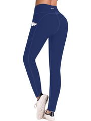 Women black wid legs leggings workout pants