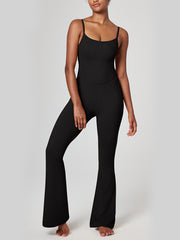 IUGA Flare Jumpsuits for Women with Built-in Bra