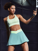 IUGA Cross Waist Tennis Skirts With Shorts