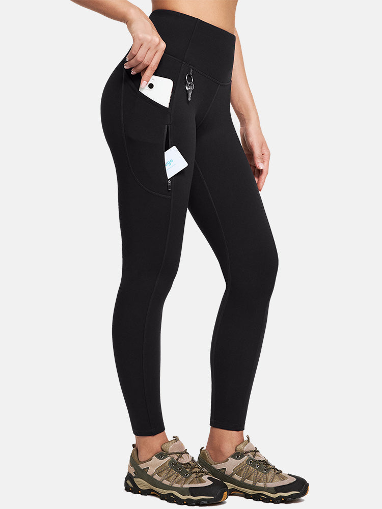 90 Degree By Reflex, Pants & Jumpsuits, 9 Degree By Reflex High Waist  Fleece Lined Leggings With Side Pocket