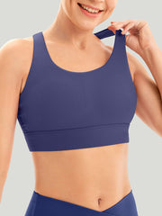 IUGA Supcream High Impact Padded Sports Bra blue