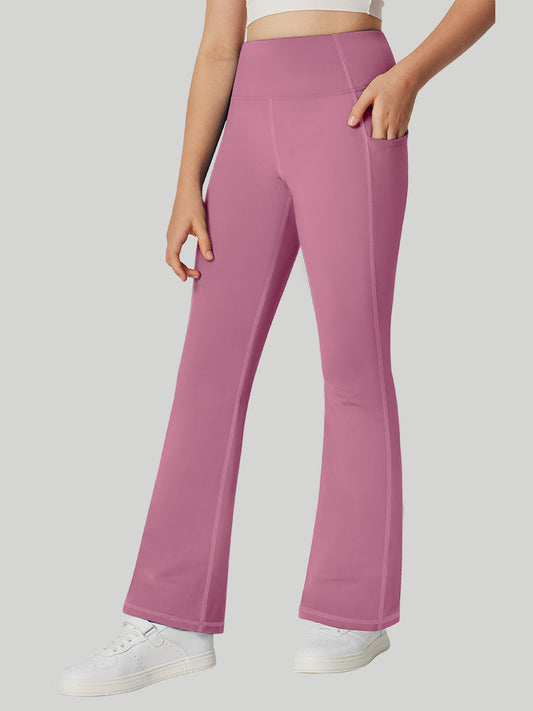 IUGA High Waist Yoga Pants with Pockets, Tummy Control, Workout Pants for  Women 4 Way Stretch Yoga Leggings with Pockets (Begonia Pink, X-Large) in  Bahrain