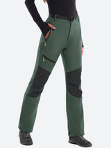 IUGA Waterproof Insulated Softshell Winter Fleece Lined Snow Pants - IUGA