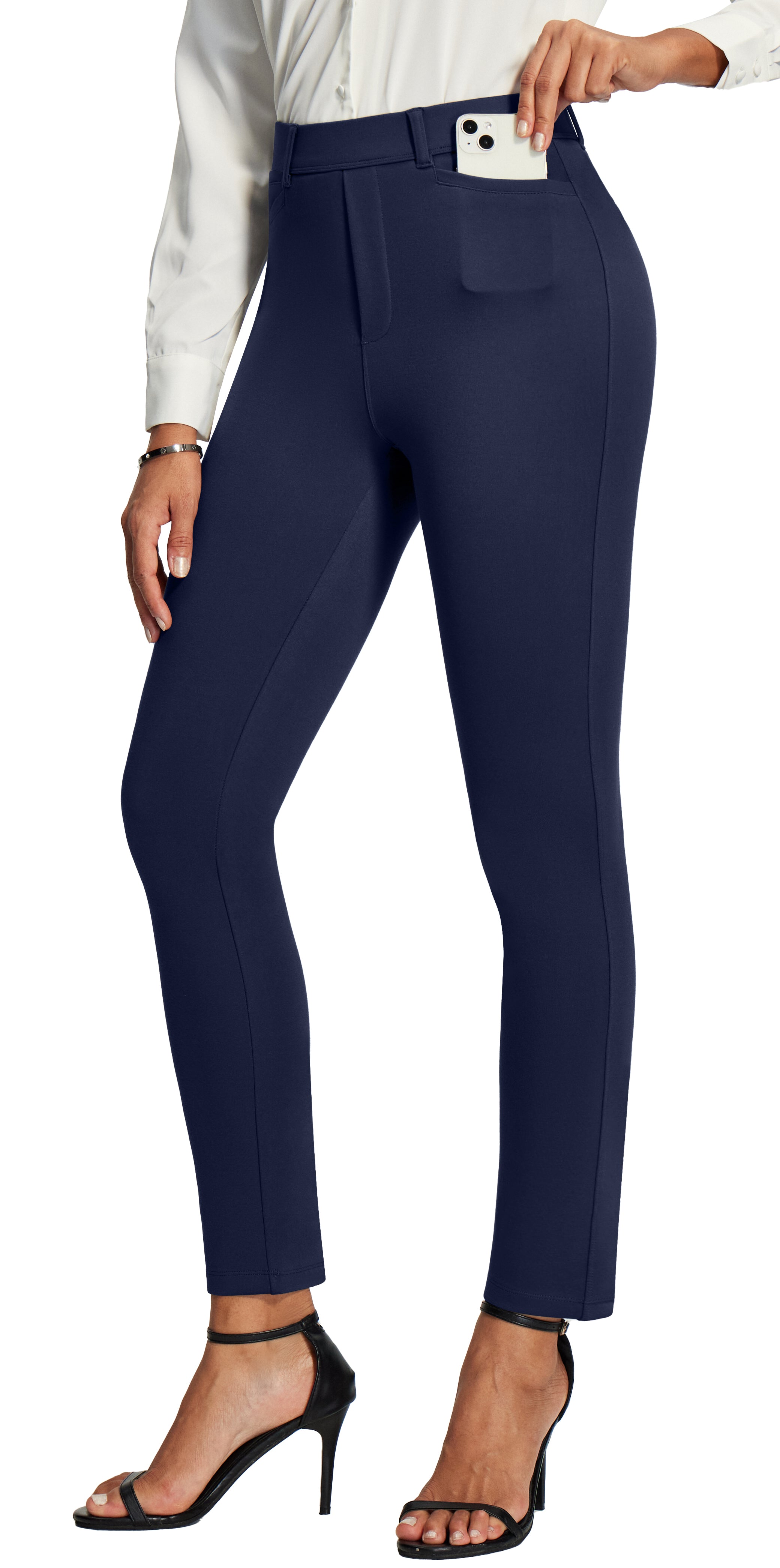 IUGA Pull On Stretchy Work Pants - IUGA
