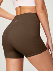 IUGA ButterLAB™ 4'' No Front Seam Biker Shorts With Pockets