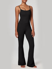 IUGA Flare Jumpsuits for Women with Built-in Bra