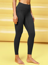 IUGA ButterLab® High-Waist Scrunch Butt No Front Seam Leggings With Pockets
