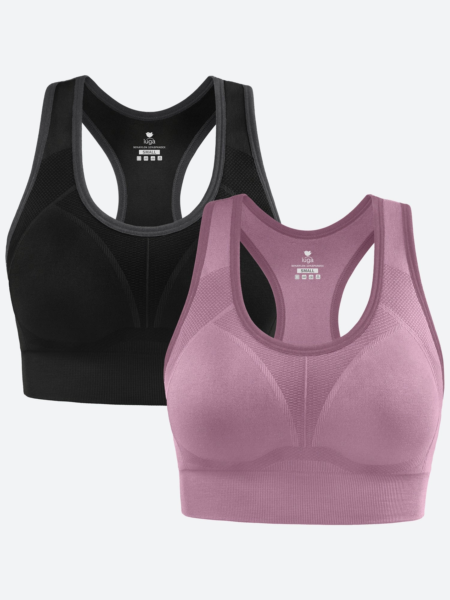 IUGA 2/3 Packs High Impact Racerback Sports Bra - IUGA
