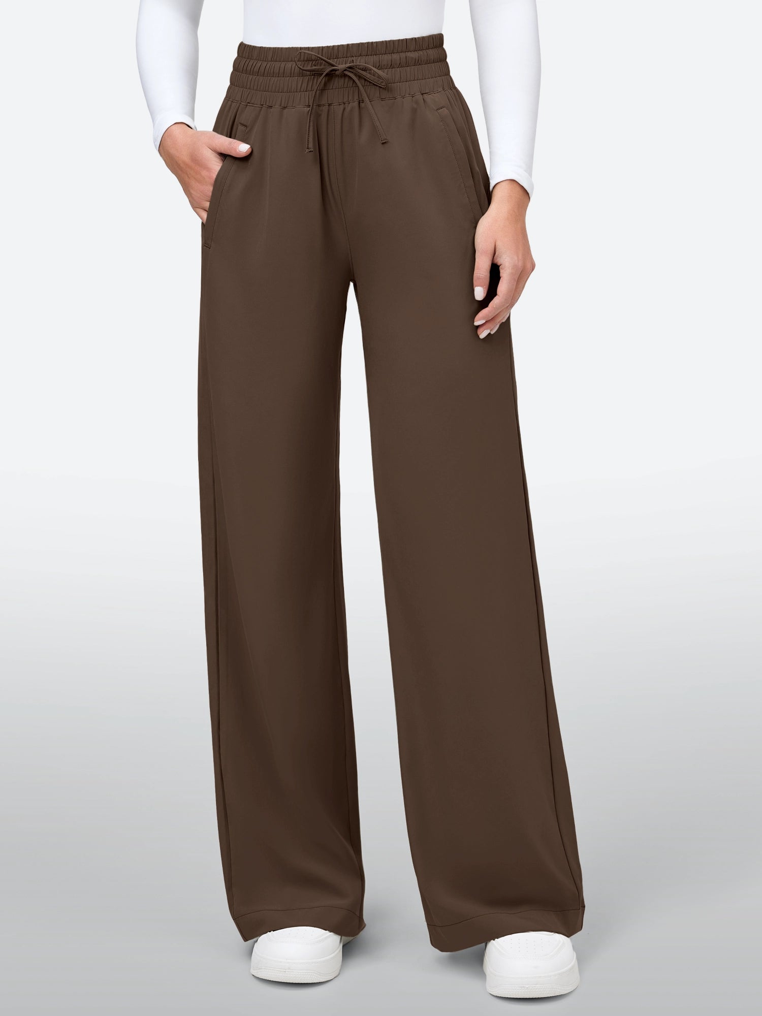 IUGA UPF 50+ Quick-Dry Wide Leg Flowy Pants 28‘’/30‘’ - IUGA