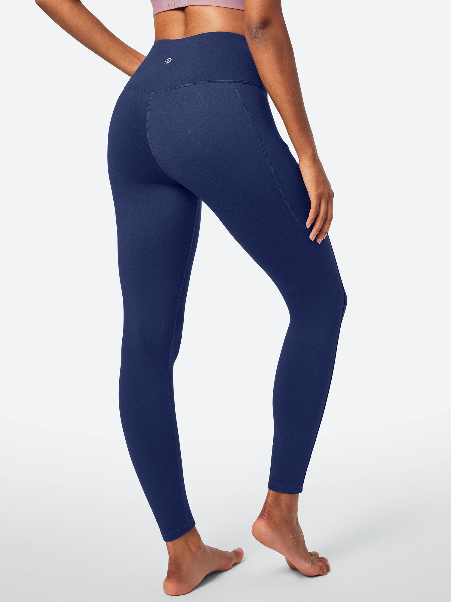 IUGA HeatLab® Fleece Lined Water Resistant Leggings with Pockets - IUGA