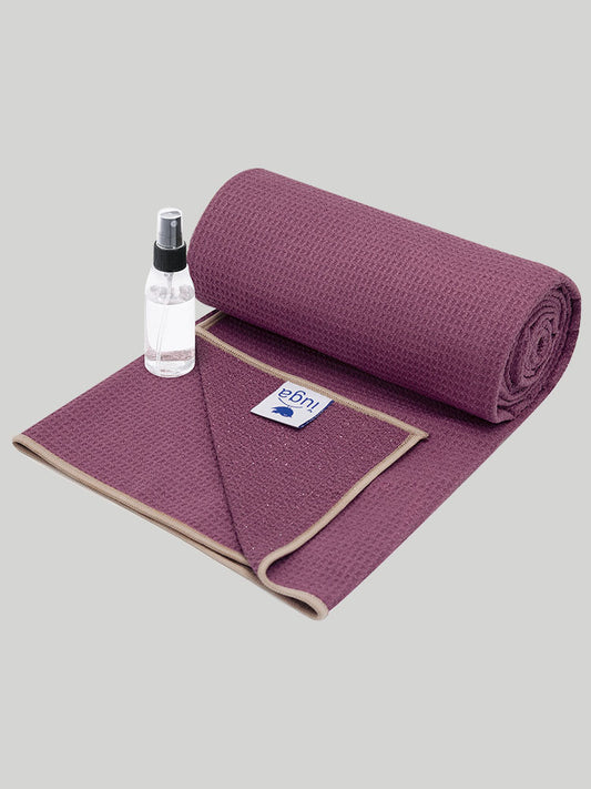 IUGA Eco Friendly Non Slip PU Yoga Mat For Hot Yoga - Meteor Blue